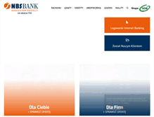 Tablet Screenshot of nadnoteckibank.pl